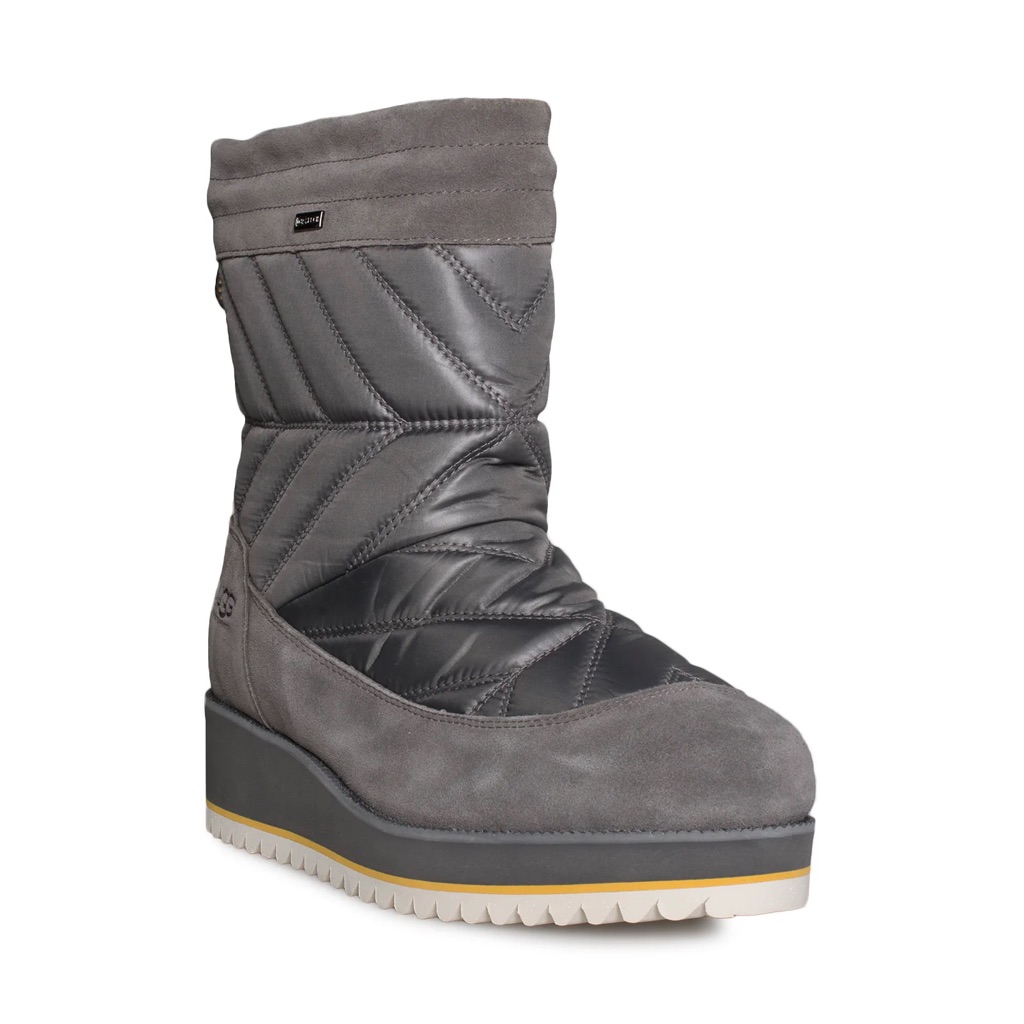 Ugg Charcoal Beck Winter Boot Sz 8